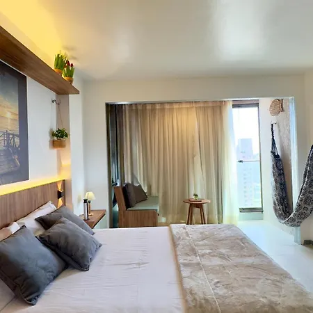 Novo De Alto Padrão Na Beira Mar Aparthotel 3*